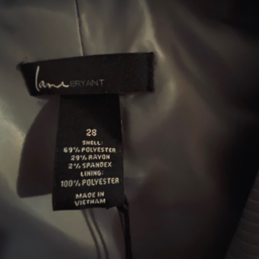 Grey and white pinstripe tailored blazer